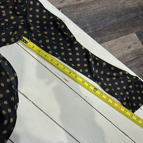 NWT 2 Michael Kors MK Symbol Blouse shirts - Picture 7 of 11